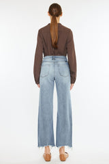 Kancan High Rise Slim Wide Leg Jeans