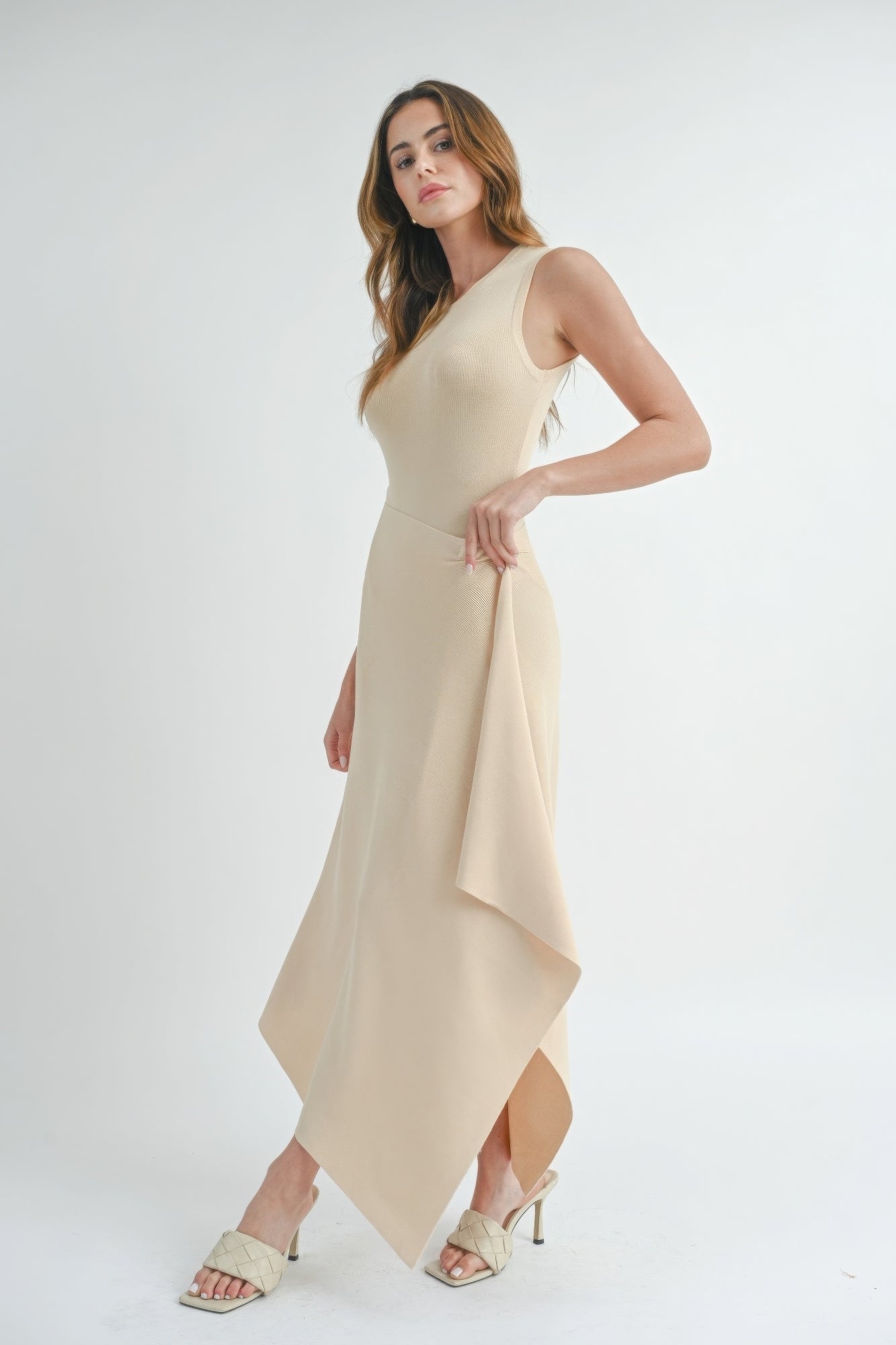 Maxi Dress With Slit - GirlSavvi