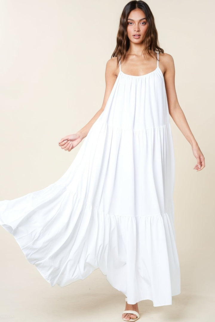 Maxi Sun Dress With Pockets - GirlSavvi