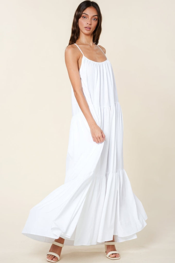 Maxi Sun Dress With Pockets - GirlSavvi