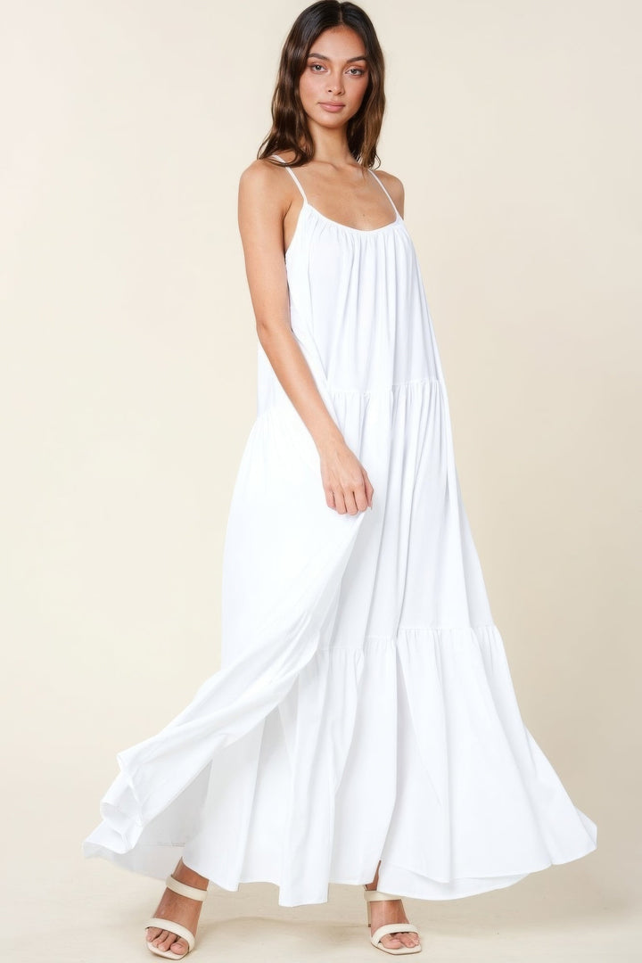 Maxi Sun Dress With Pockets - GirlSavvi