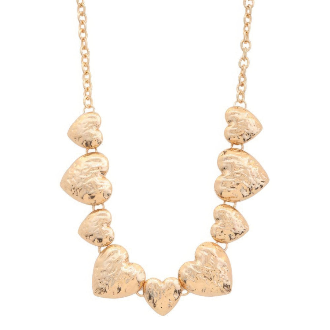 Metal Chain Heart Necklace - GirlSavvi