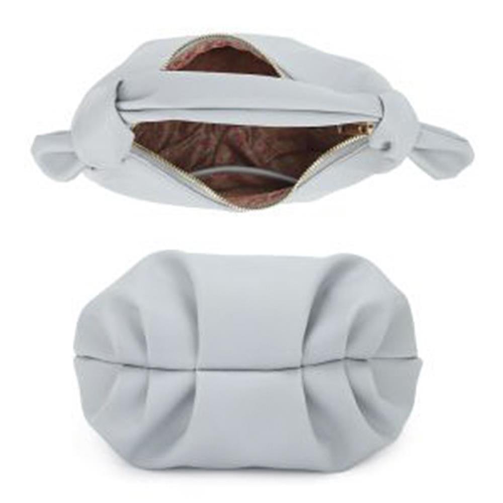 Smooth Round Handle Zipper Bag - GirlSavvi