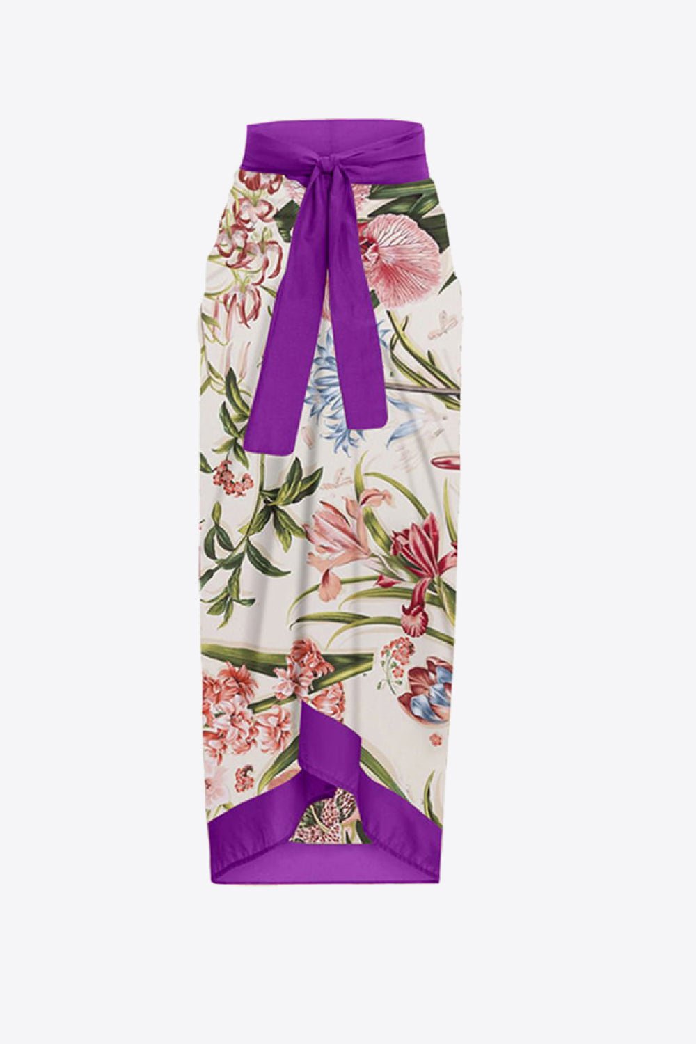 Women's Floral Tie Shoulder Two - Piece Swim Set - GirlSavvi